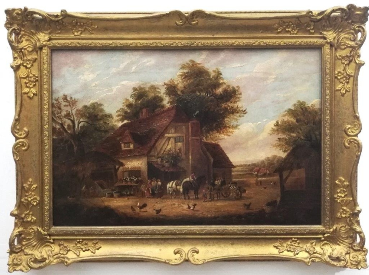Country Farm Scene