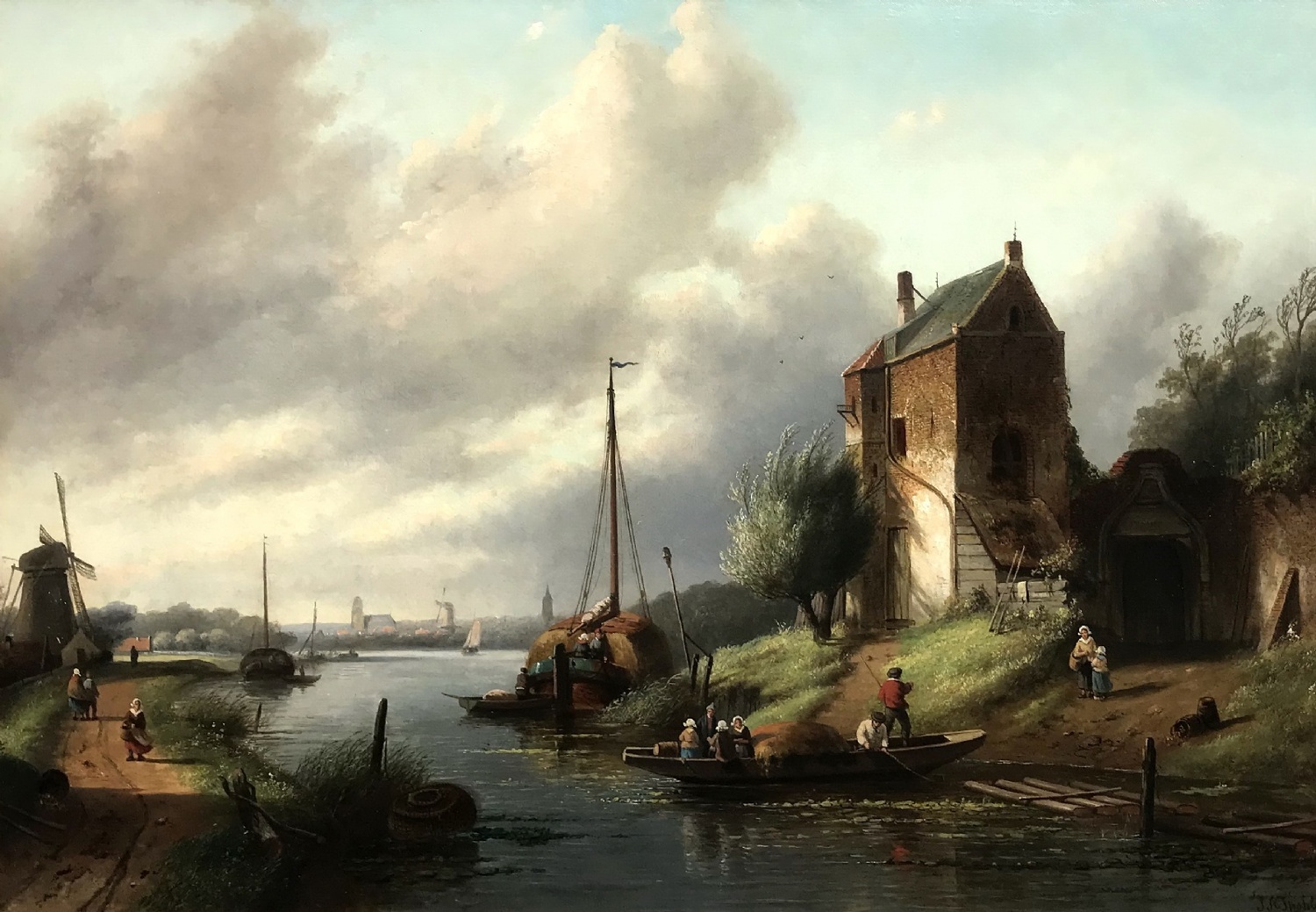 Dutch Canal View
