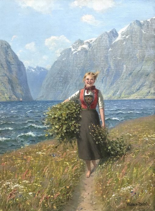 Walking by the Fjord