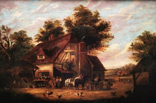 Country Farm Scene
