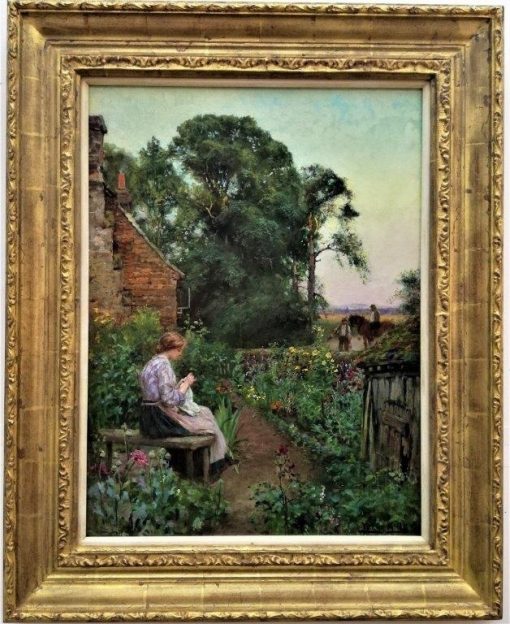 Girl in the Cottage Garden - Image 2