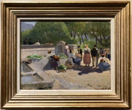 Continental Town Scene - Image 2