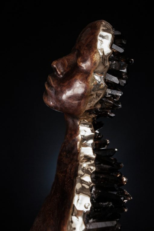 LIMINAL STATE -  Half Torso Bronze Smokey Quartz - Image 3