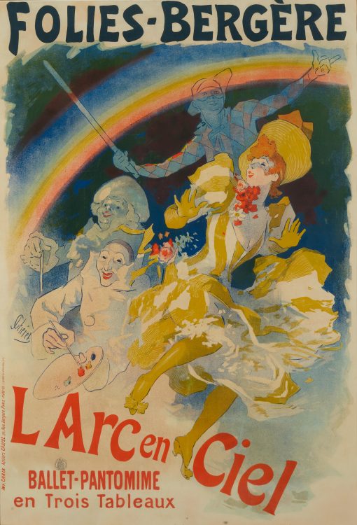 Jules Cheret - Folies Bergere The Rainbow