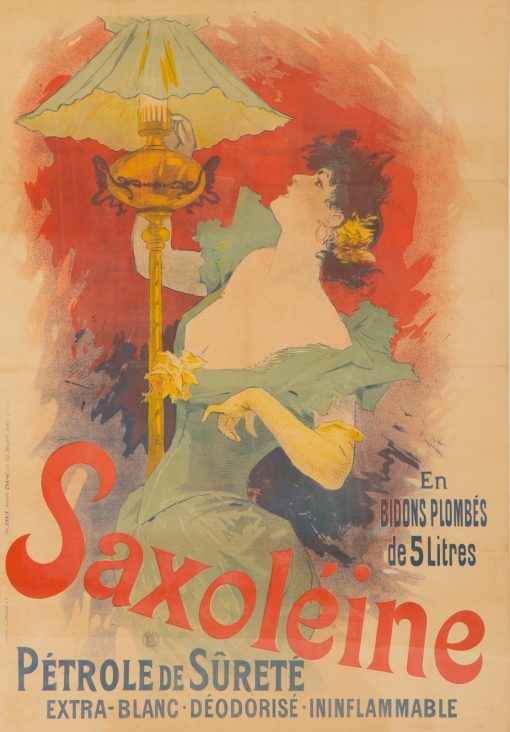 Jules Cheret (French, 1836-1932) Saxoleine, Safety oil