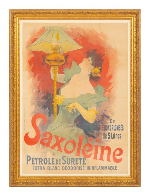 Jules Cheret (French, 1836-1932) Saxoleine, Safety oil - Image 2