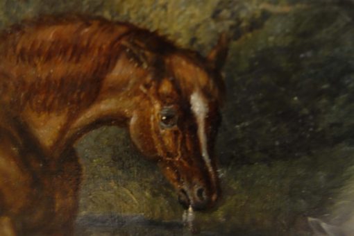 Horses Watering At A Stream - Image 3