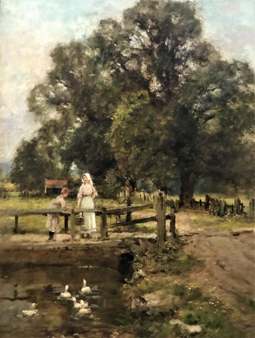 Henry John Yeend King - Feeding Time