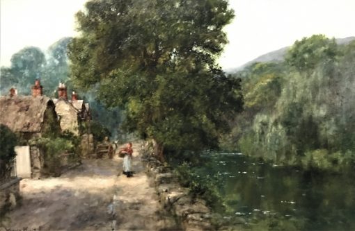 Henry John Yeend King - By The Riverside