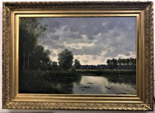 Armand Guery - Evening At The Lakeside - Image 2
