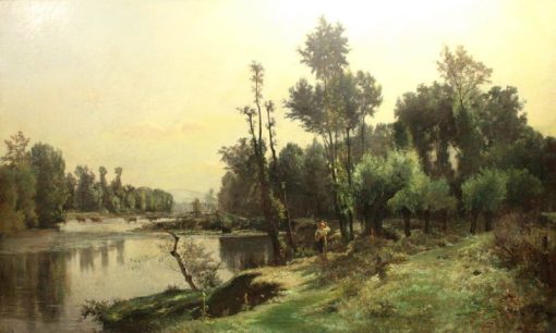 A Spring Morning On The Riverbank
