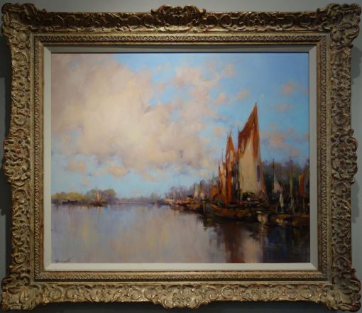 Boats In The Harbor - Image 2