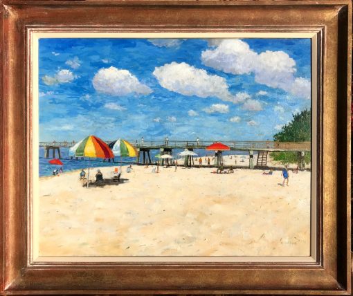 Naples Beach, Umbrellas and Pier - Image 2