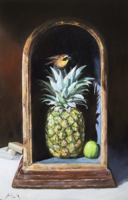 Pineapple, Lime, and Yellow-Throated Warbler