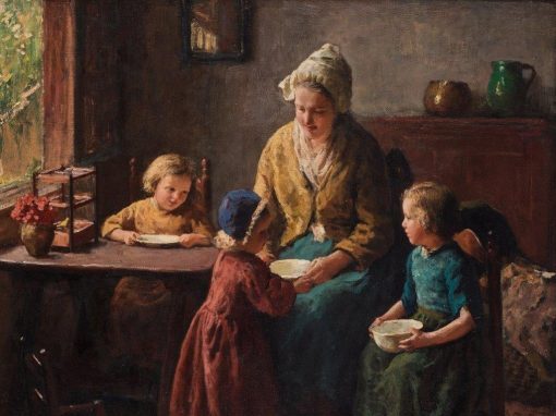 Bernard Pothast - Mother and Children