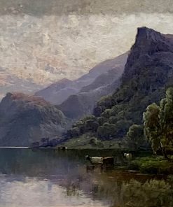 Alfred Fontville II De Breanski - Sunrise In Cumberland
