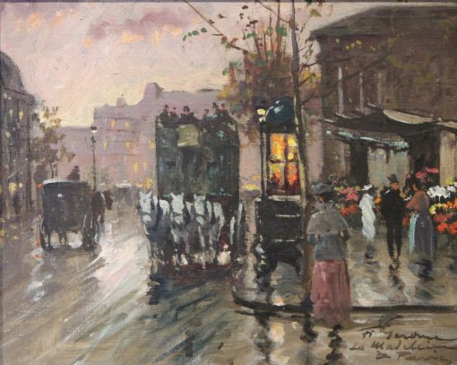 Francois Gerome - Paris City Landscape