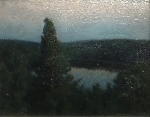 Lake Scene at Dusk