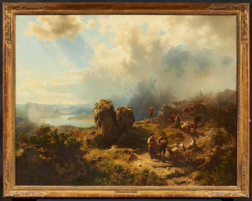 Driving cattle to the alpine pasture - Image 2