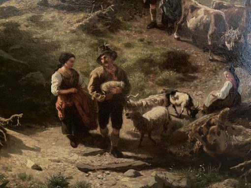 Driving cattle to the alpine pasture - Image 3