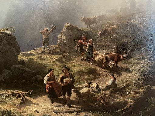 Driving cattle to the alpine pasture - Image 4