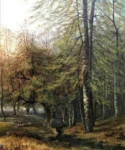 O J Clark - Woodland Scene