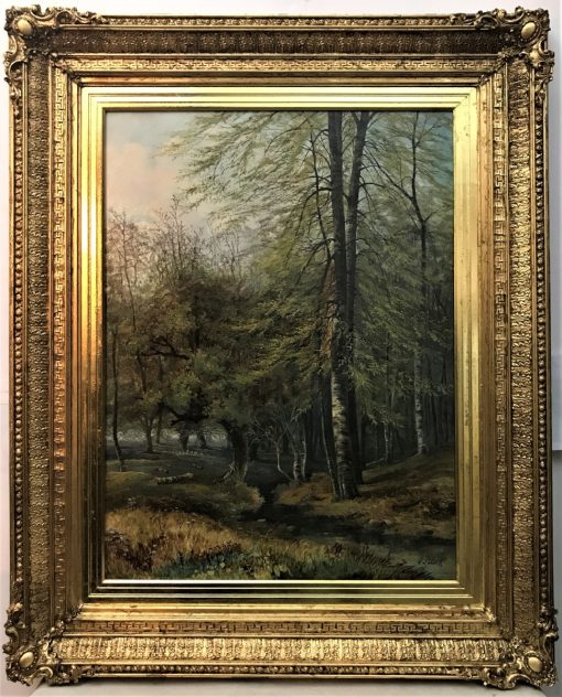 O J Clark - Woodland Scene - Image 2