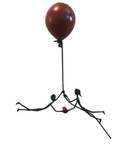 Red Balloon with 2 figures