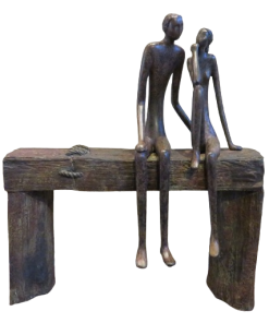 Couple on Bench, 1/1
