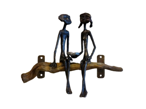Couple with Book on a Branch, 1/1