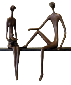 Couple on Bar with Baby, 1/1