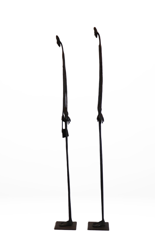 Long Fellow Couple Brown (Pair) - Image 2