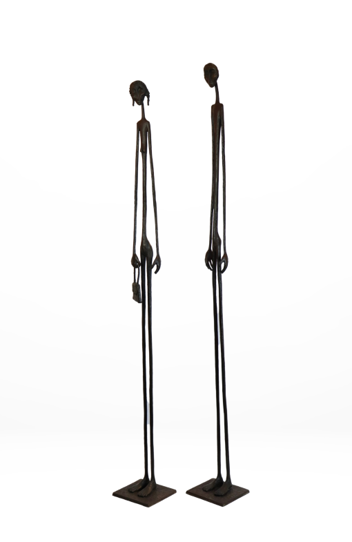 Long Fellow Couple Brown (Pair) - Image 4