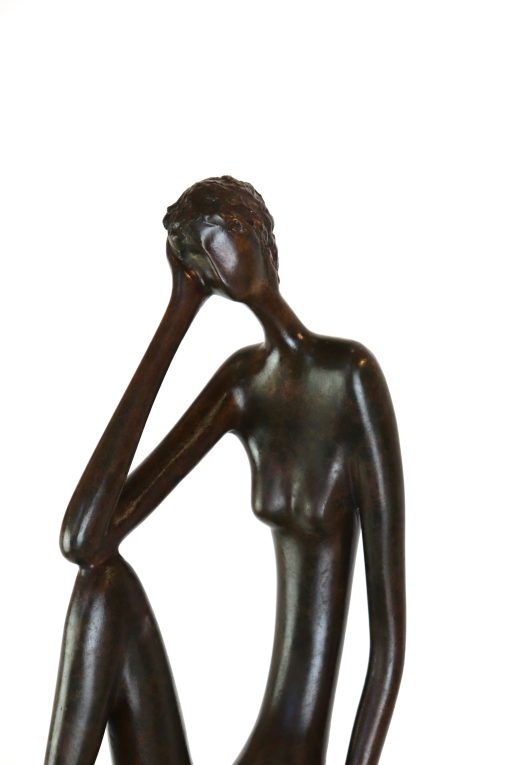 Thinking on Stool (She) - Image 4