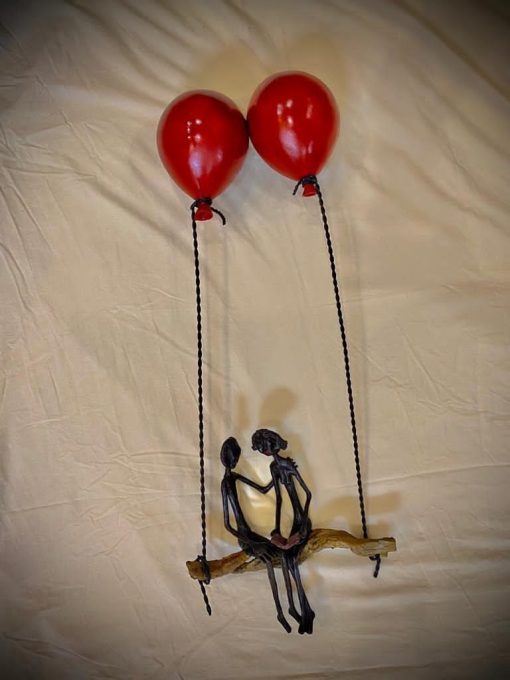 Set 2 Small Red Balloons 1/1 - Image 2
