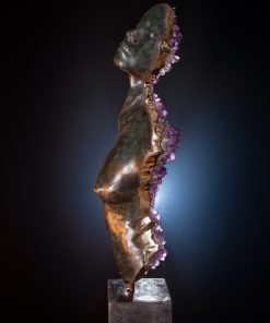 LIMINAL STATE -  Half Torso Bronze Amethyst