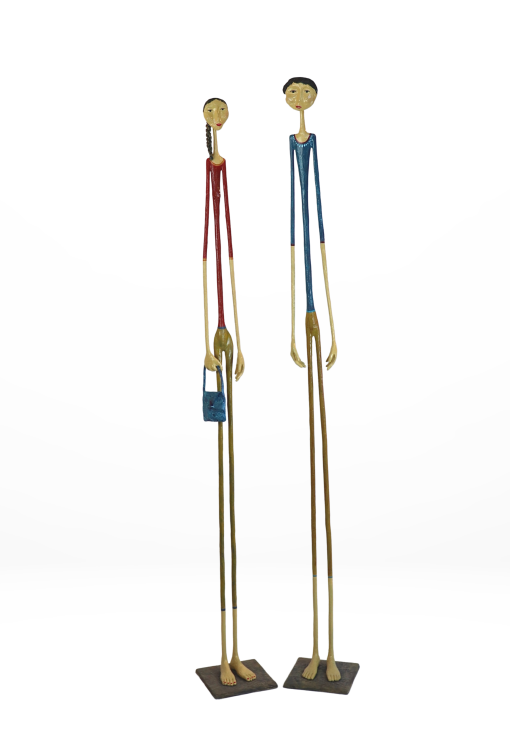 Long Fellows Coloured (pair)