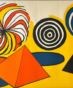 Pinwheels and Pyramids  with Circles EA (Epreuve d'Artiste) - Artists Proof