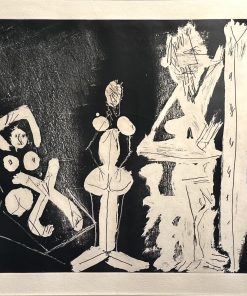 Dans l'Ateleir: Model au transat ( In the Studio: Model on Deck Chair) - ED 15/50