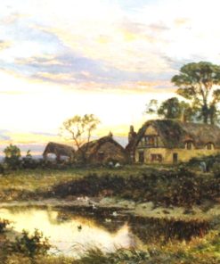 Landscape with stream