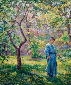 Woman in Garden