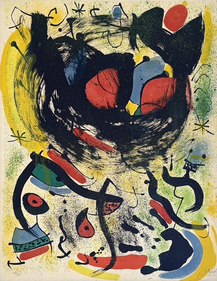 Les voyants (Plate I) - The Seers, Edition 14 of 75