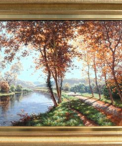 An Autumn Day By The River