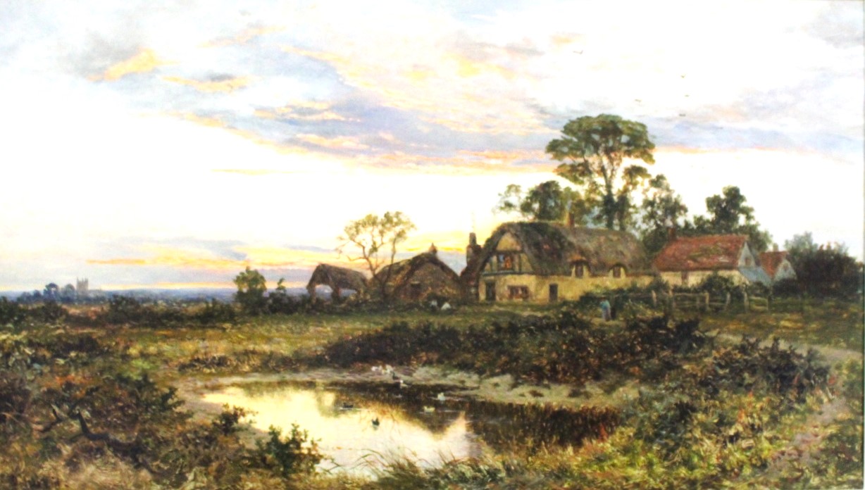 Landscape with stream