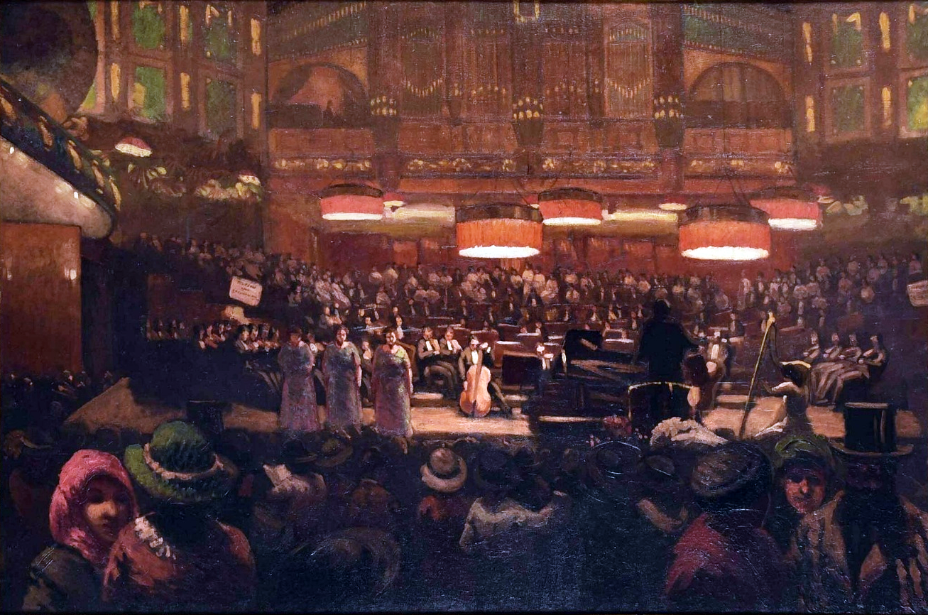 European School Painting - L'Opera